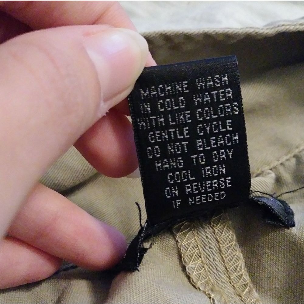 Red Snap Tan Zip Up Field Utility Jacket - Picture 5 of 5